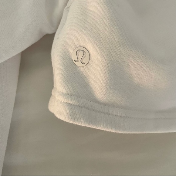 Lululemon Cropped White Hoodie - Picture 5 of 9